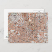 Italie - Milan City Carte (Devant / Derrière)