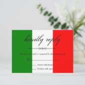 Italie moderne Mariage italien RSVP (Debout devant)