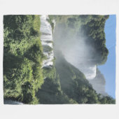 Italië parkeert Nera Park Marmore Herfsten Fleece Deken (Voorkant (Horizontaal))