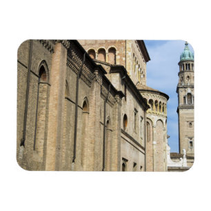 Italië, Parma, Toren van de San Giovanni Kerk Magneet