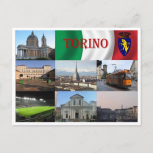 Italië - Piemonte - Torino - Mozaïek - Briefkaart