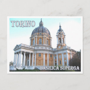 Italië - Piemonte - Torino - Superga - Briefkaart