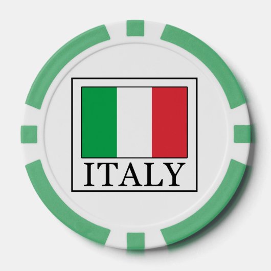 Italië Poker Chips (Voorkant)