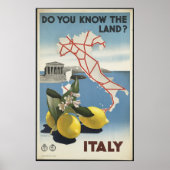 Italië Poster (Voorkant)
