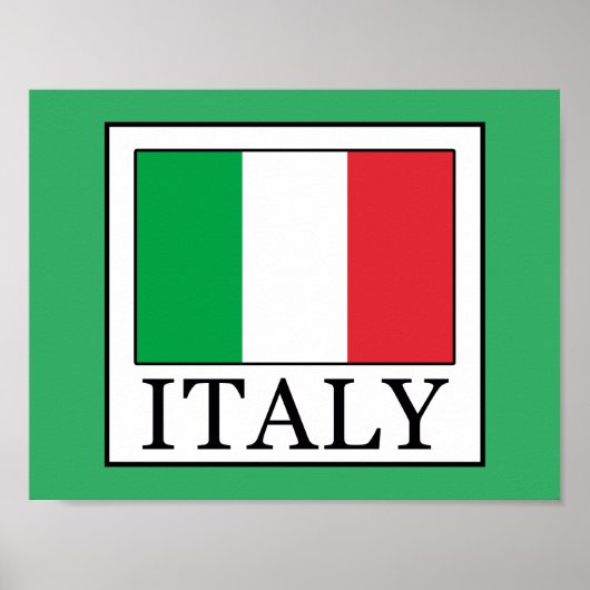 Italië Poster (Voorkant)