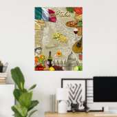 Italië Poster (Thuiskantoor)