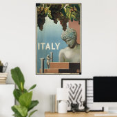Italië Prints voor het reizen Poster en het terugh (Thuiskantoor)