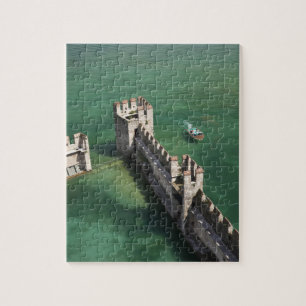 Italië, provincie Brescia, Sirmione. Castello 3 Legpuzzel