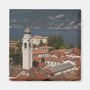 Italië, provincie Como, Menaggio. Gezicht op stad Magneet