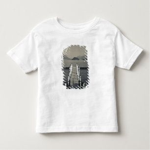 Italië, provincie Como, Tremezzo. Meer pier. Kinder Shirts