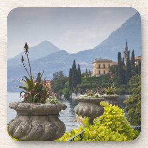 Italië, provincie Lecco, Varenna. Villa Monastero, Bier Onderzetter