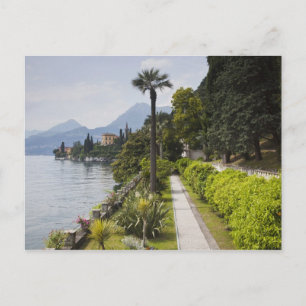 Italië, provincie Lecco, Varenna. Villa Monastero Briefkaart