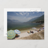 Italië, provincie Verona, Brenzone. Lake Garda Briefkaart (Voorkant / Achterkant)