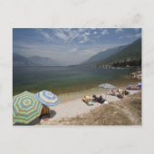 Italië, provincie Verona, Brenzone. Lake Garda Briefkaart (Voorkant)