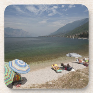 Italië, provincie Verona, Brenzone. Meer Garda Drankjes Onderzetter