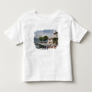 Italië, provincie Verona, Malcesine. Cassone oud Kinder Shirts