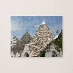 Italië, Puglia, Alberobello, Terra dei Trulli, Legpuzzel