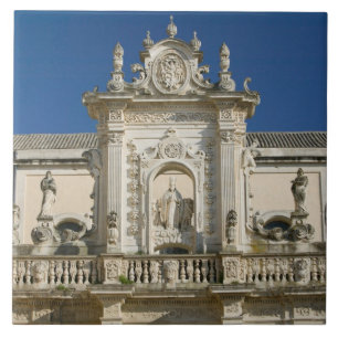 Italië, Puglia, Lecce, Piazza del Duomo, Palazzo Tegeltje