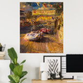 Italië Racing poster Art (Thuiskantoor)