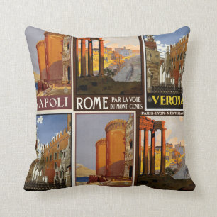 Italië reisbestemming retro keepomwille kussen