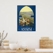  Italië reisbureau Poster (Keuken)