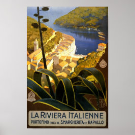 Italië reisbureau Poster
