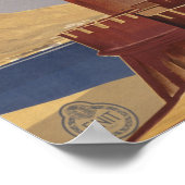  Italië reisbureau Poster (Hoek)