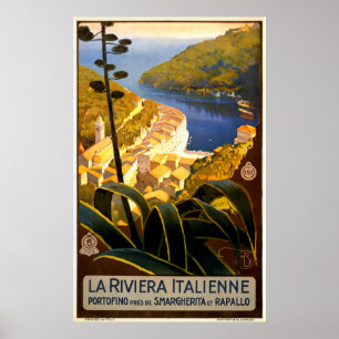 Italië reisbureau Poster