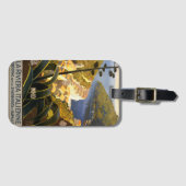  Italië Reismonogram op maat Bagagelabel (Voorkant (horizontaal))