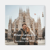 Italië Reizen Aangepaste Foto Souvenir Magneet (Voorkant)