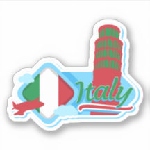Italië Reizen Sticker azijn