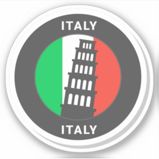 Italië Reizen Sticker azijn