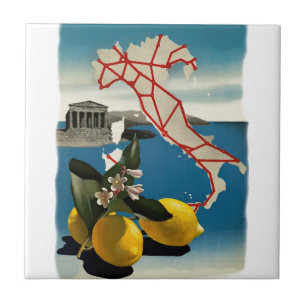  Italië reizen Tegeltje