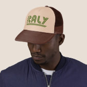 Italië Retro Trucker Hat Pet (In situ)