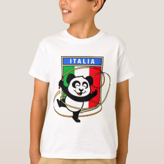 Italië Rhythmic Gymnastics Panda T-shirt