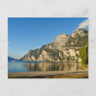 Italië, Riva del Garda, meer Garda, berg Briefkaart
