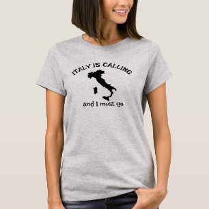 Italië roept Design T-Shirt