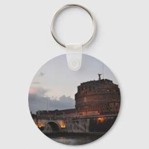 Italië Rome Castello S. Angelo Foto Sleutelhanger