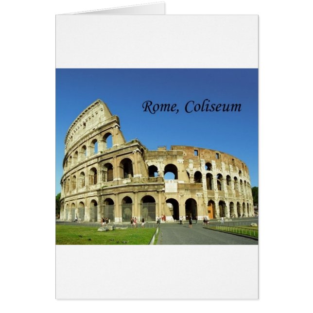 Italie, Rome, Colisée Romain (St.K.) (Devant)