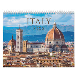 Italië Rome Florence Venetië Toscane Muur Kalender
