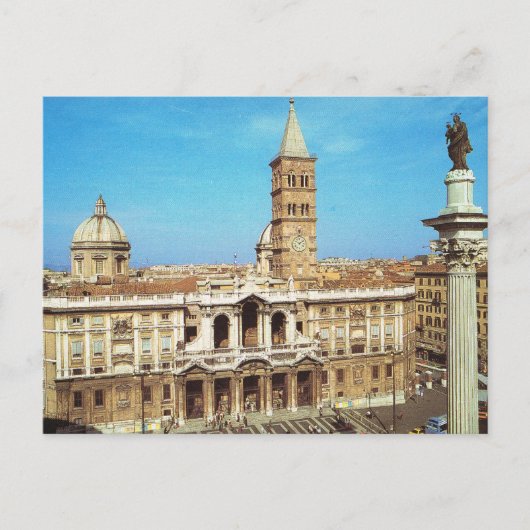 Italië, Rome, S Maria Maggiore Briefkaart (Voorkant)