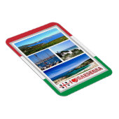 Italie - Sardaigne - Mosaïque - Magnet (Côté Droit)
