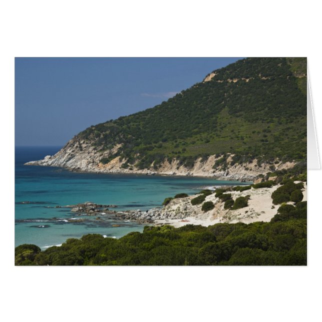 Italie, Sardaigne, Solanas. Beach. (Devant horizontal)