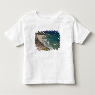 Italië, Sardinië, Buggerru. Buggerru-strand en Kinder Shirts