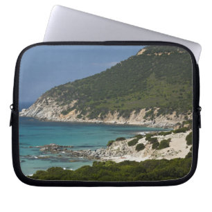 Italië, Sardinië, Solanas. Strand. Laptop Sleeve