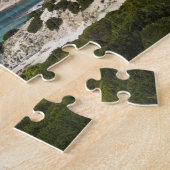Italië, Sardinië, Solanas. Strand. Legpuzzel (Zijkant)