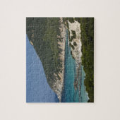 Italië, Sardinië, Solanas. Strand. Legpuzzel (Verticaal)