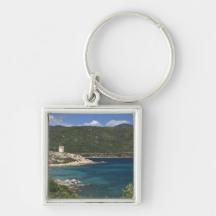 Italië, Sardinië, Teulada. Spaanse toren. Sleutelhanger