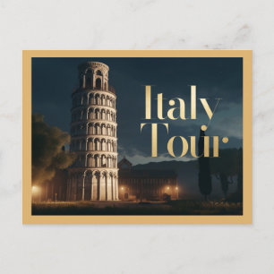 Italië Scheve Toren van Pisa Briefkaart