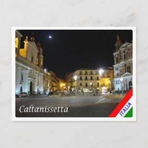 Italië - Sicilië - Caltanissetta - Briefkaart